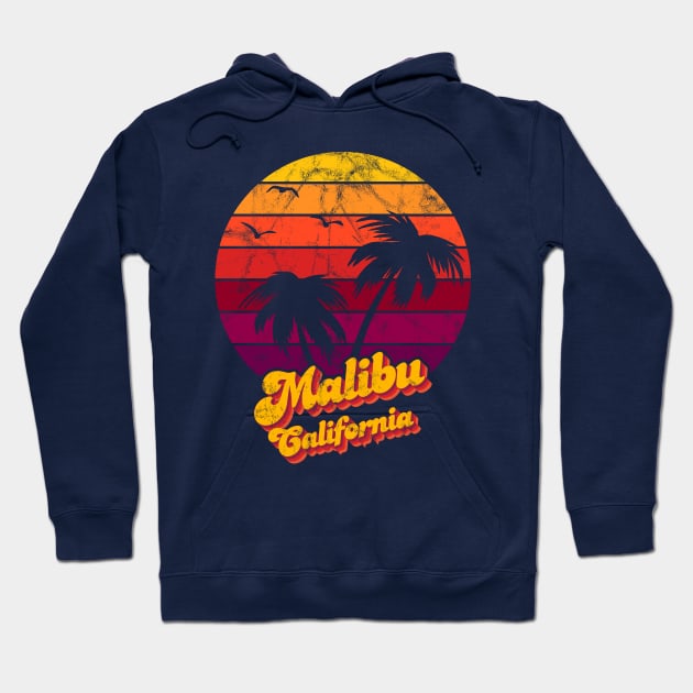 Malibu California Hoodie by Jennifer